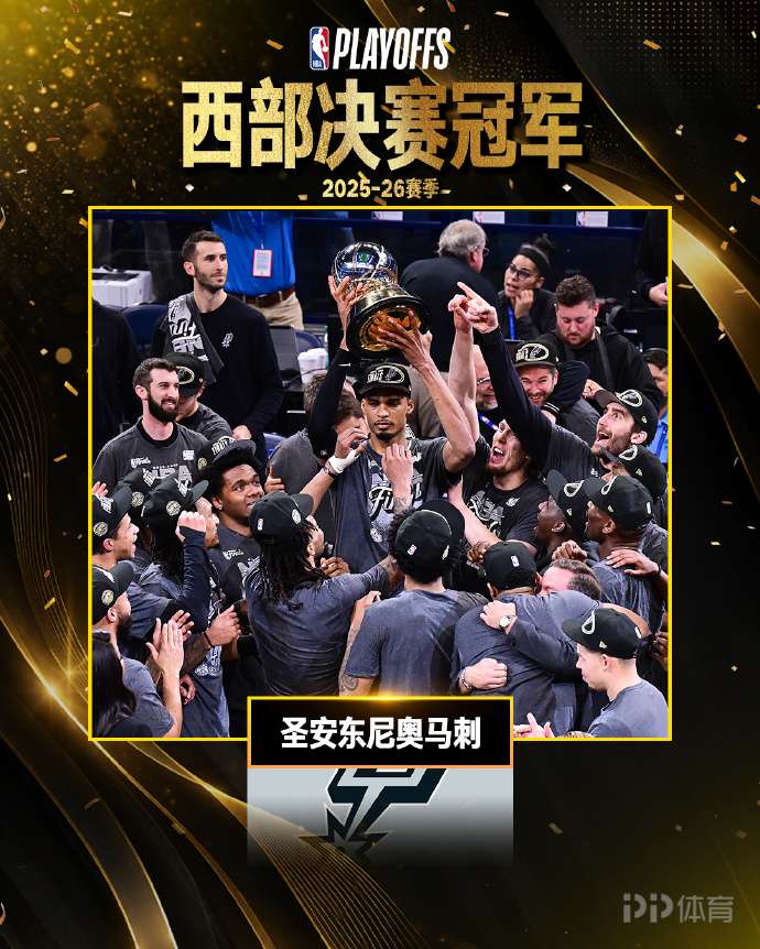 马刺7人上双抢七淘汰雷霆闯进总决赛 文班22+7SGA35分